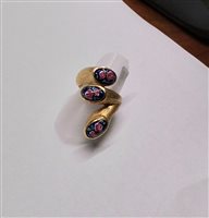 Ringe Soprana Gioielleria Dame in Gold OG TRIS SMALTI BLU - OG TRIS SMALTI BLU